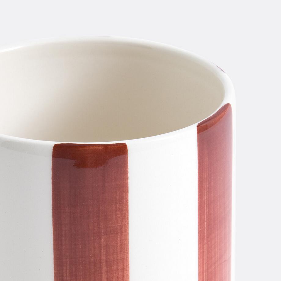 La Redoute Intérieurs Vase en céramique à rayures  