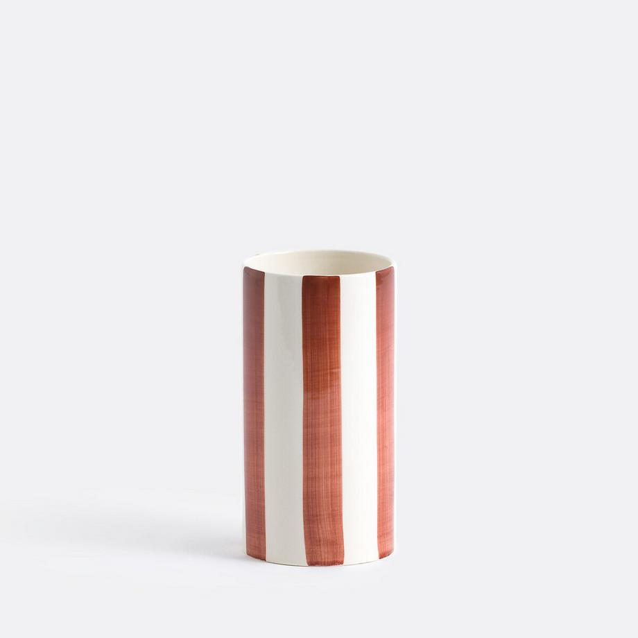La Redoute Intérieurs Vase en céramique à rayures  