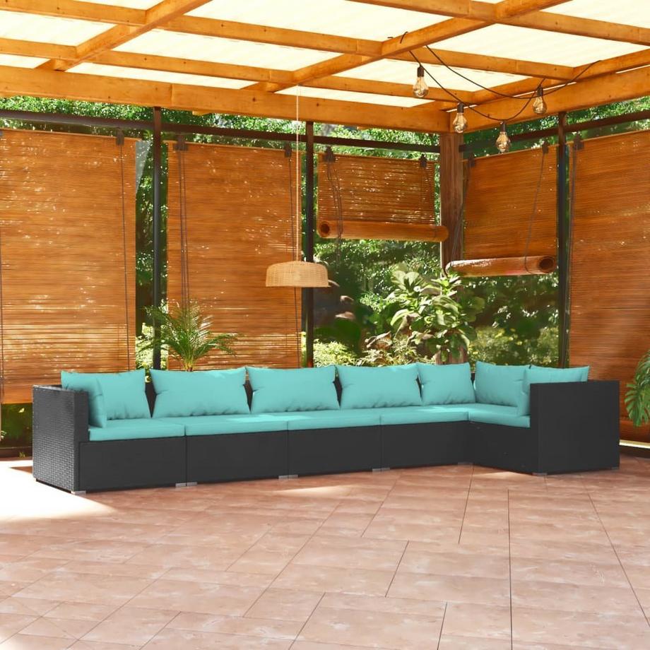 VidaXL Garten-lounge-set poly-rattan  