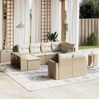 VidaXL Garten sofagarnitur poly-rattan  