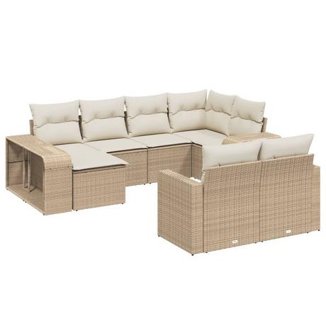 VidaXL Garten sofagarnitur poly-rattan  