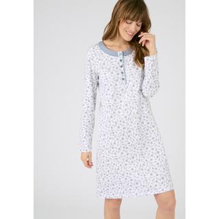 Damart  Chemise de nuit maille jersey pur coton peigné. 