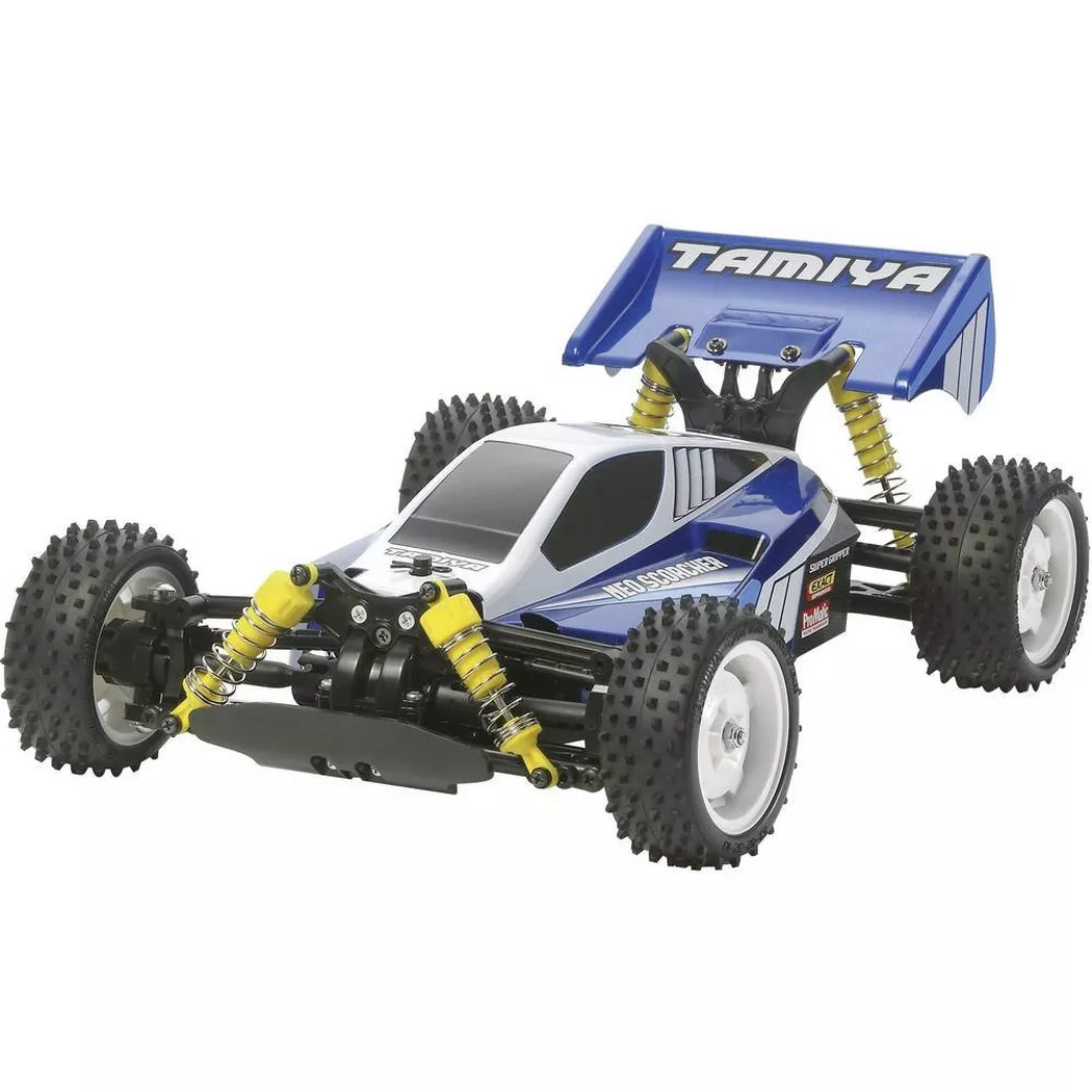 Tamiya - Buggy électrique 1/10e Neo Scorcher, version en kit, Multicolor