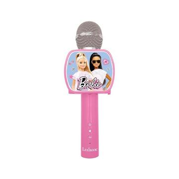 Barbie Bluetooth Karaoke-Mikrofon mit Lautsprecher und Smartphone Stativ