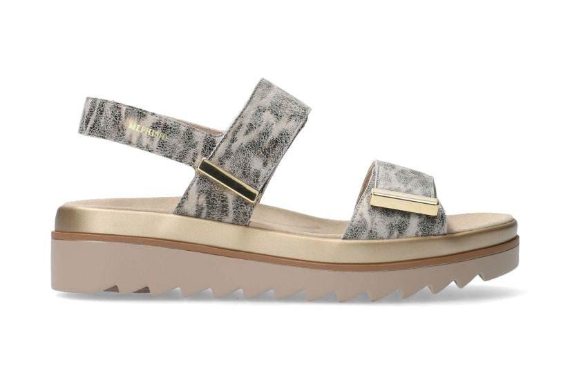 Image of Dominica - Nubuk Sandale Damen Grau 35