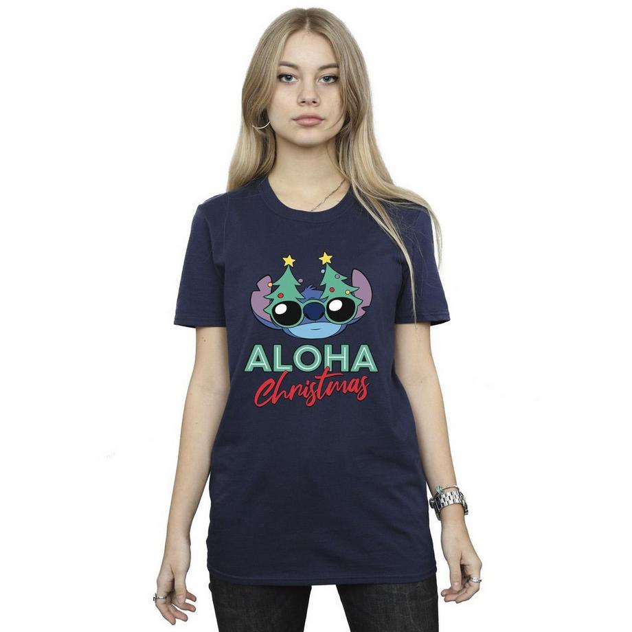 Disney Aloha Christmas Stitch T-Shirt  