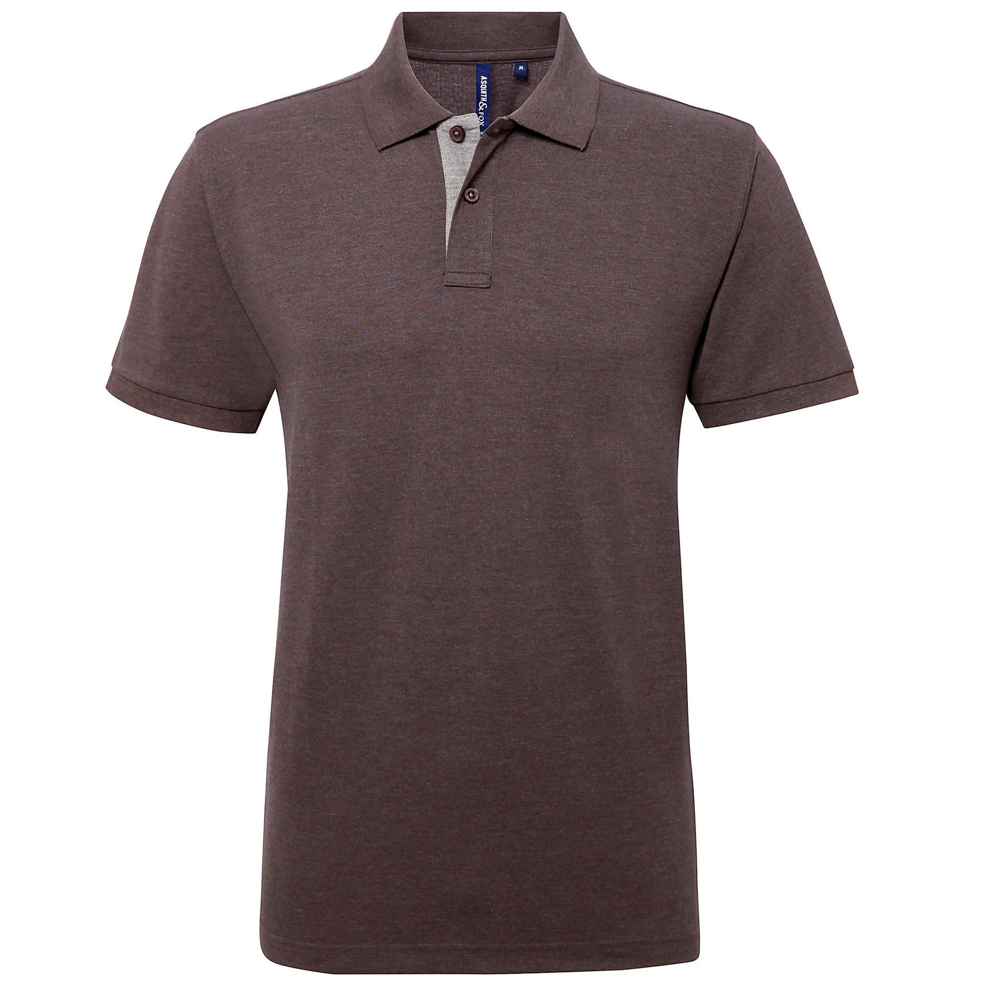 Image of Poloshirt, Kurzärmlig Herren Grau L