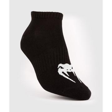 Venum Classic Footlet Sock set of 3 - Black/White - 46-48