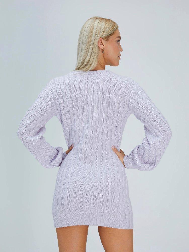 Bellemere New York  Mini abito in maglia di cashmere merino 