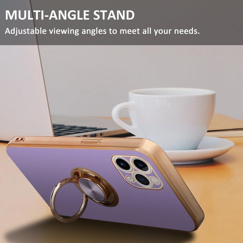 Cadorabo  Hülle für Apple iPhone 11 PRO mit Ring - Schutzhülle 