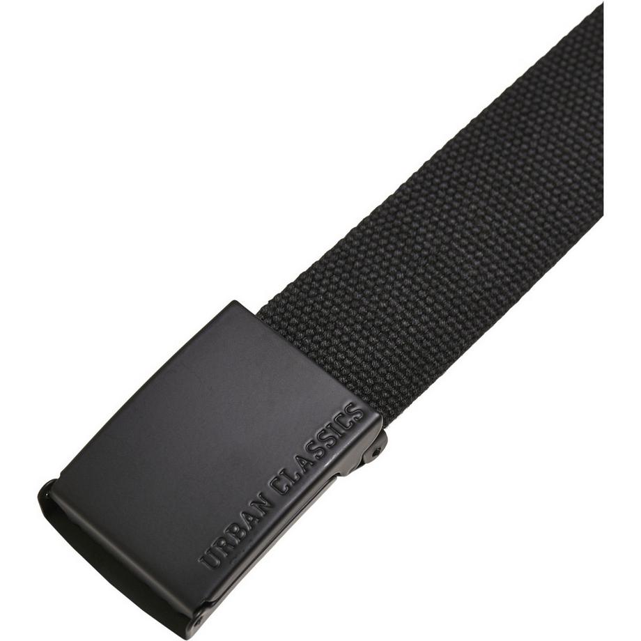 URBAN CLASSICS Cintura in tessuto con fibbia colorata  