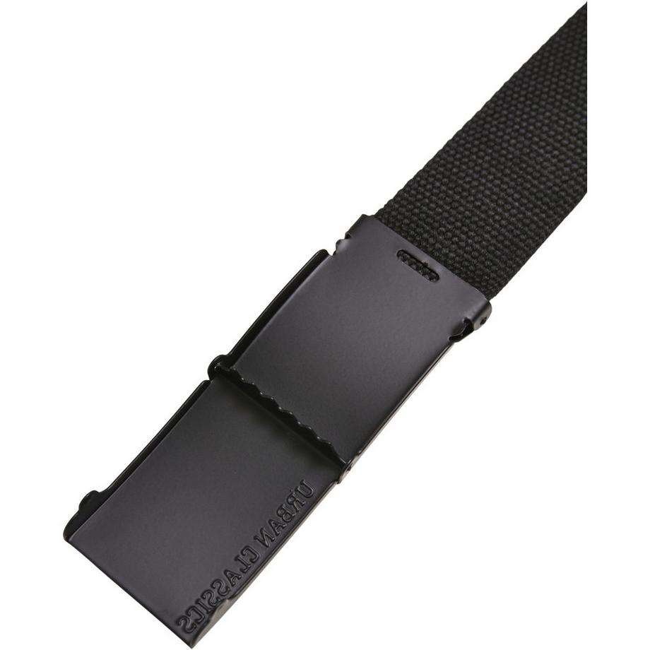 URBAN CLASSICS Cintura in tessuto con fibbia colorata  