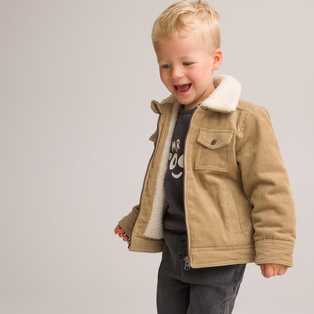 Image of Cordjacke Mit Teddyfleece-futter Unisex Beige 9M