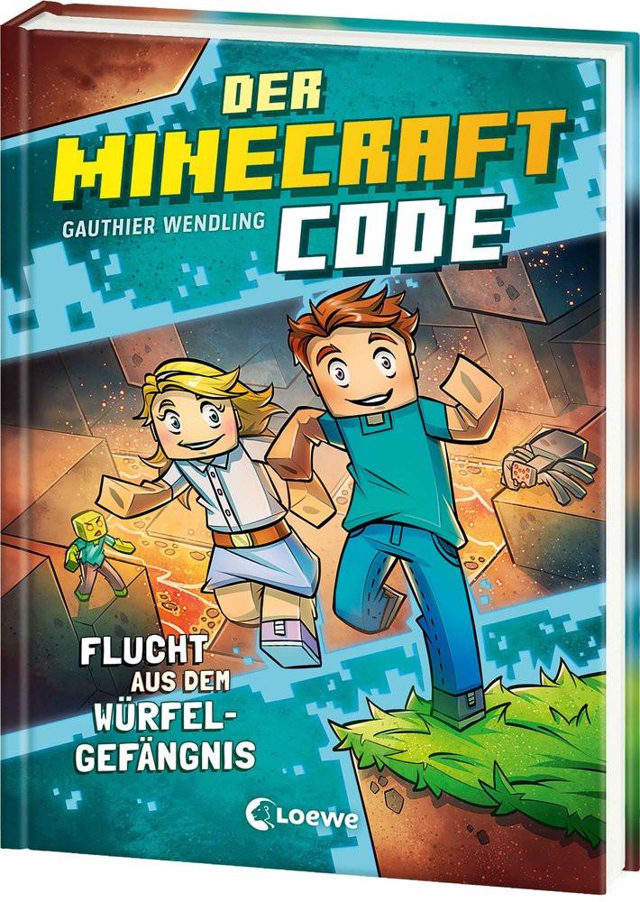 Der Minecraft Code (Band 1) - Flucht aus dem Würfel-Gefängnis Wendling, Gauthier; Loewe Kinderbücher (Hrsg.); Sabella, Arianna (Illustrationen); Iacobelli, Chiara (Illustrationen); Landes, Daniel (Übersetzung) Gebundene Ausgabe 