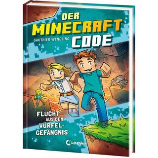 Der Minecraft Code (Band 1) - Flucht aus dem Würfel-Gefängnis Wendling, Gauthier; Loewe Kinderbücher (Hrsg.); Sabella, Arianna (Illustrationen); Iacobelli, Chiara (Illustrationen); Landes, Daniel (Übersetzung) Gebundene Ausgabe 