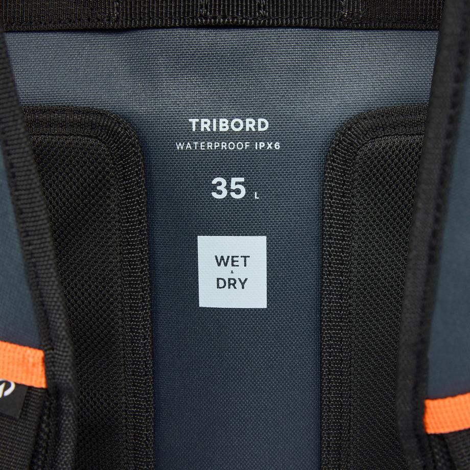 NABAIJI  Wasserfester Rucksack IPX6, 2-teilig (für trockene und nasse Sachen) 35 L. 
