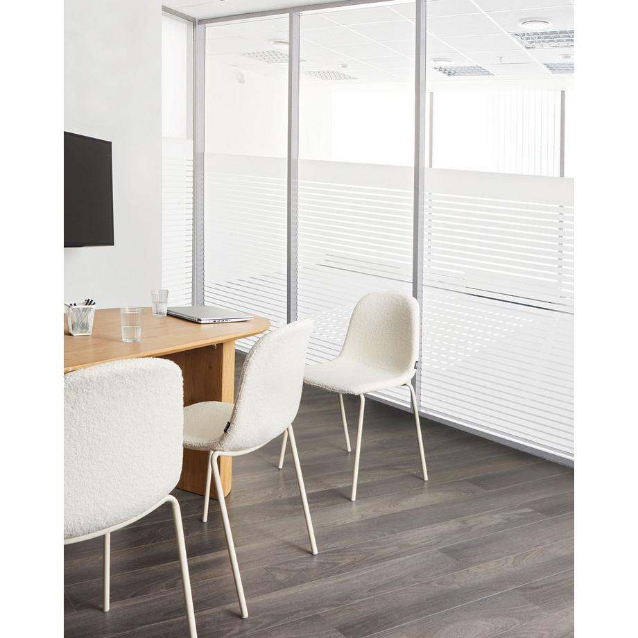 Beliani Set di 2 sedie da conferenza en Bouclé Moderno LOMA  