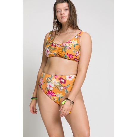 Studio Untold  Slip del bikini a vita alta con stampa tropicale 