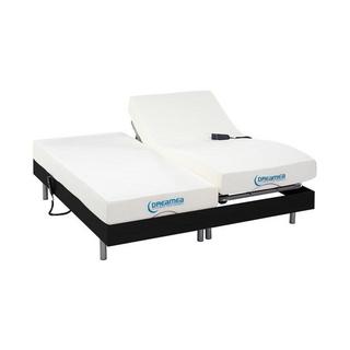 DREAMEA Set da relax con sospensioni memory foam HESIODE III di DREAMEA Motori OKIN Nero 2  