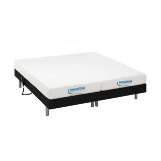 DREAMEA Set da relax con sospensioni memory foam HESIODE III di DREAMEA Motori OKIN Nero 2  