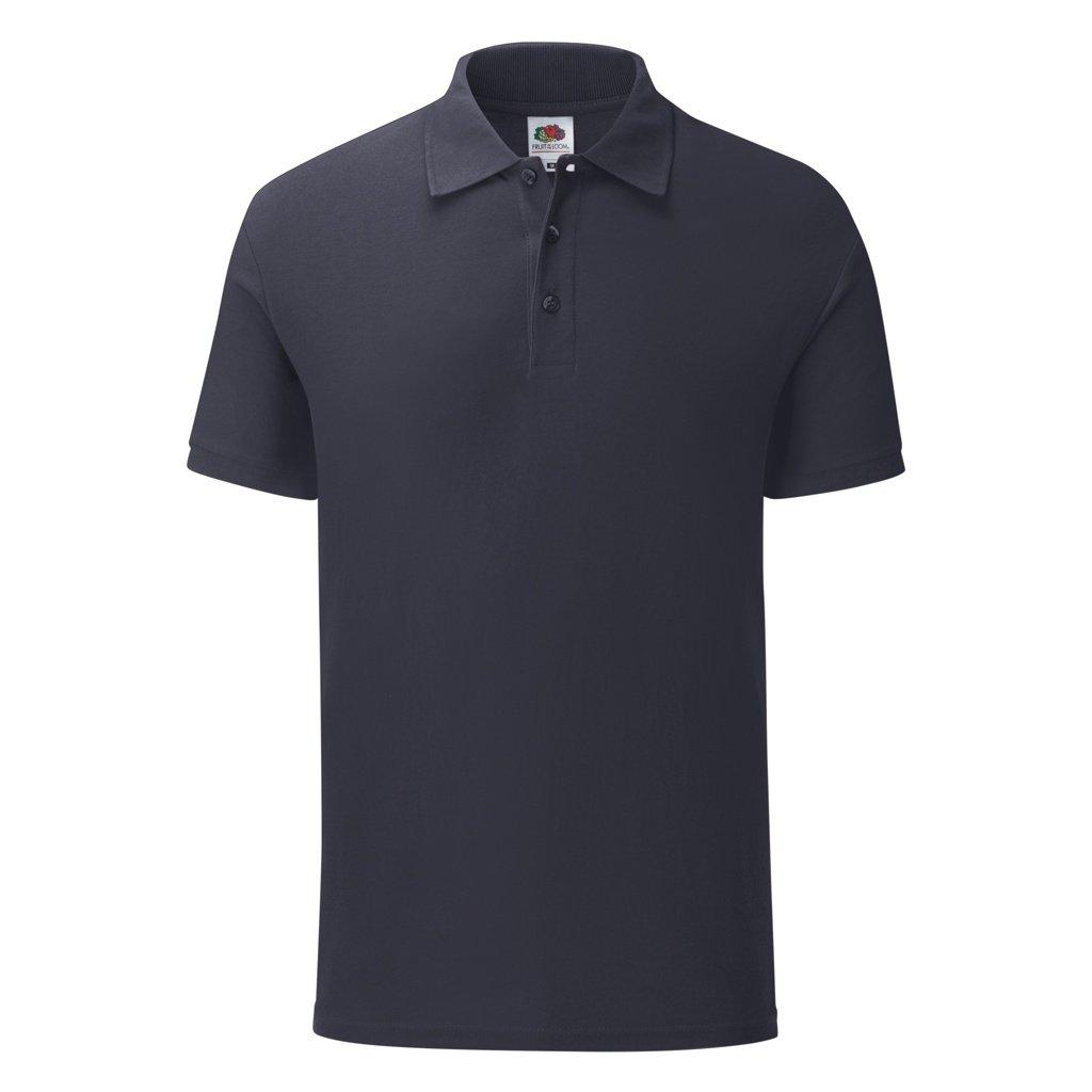 Image of Iconic Pique Polo Shirt Herren Marine S