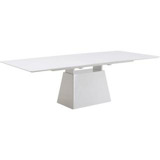 KARE Design Tavolo allungabile Benvenuto bianco 200(50)x110  