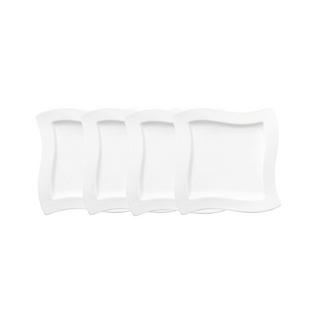 Villeroy&Boch Piatto da colazione quadrato Set 4pz NewWave  