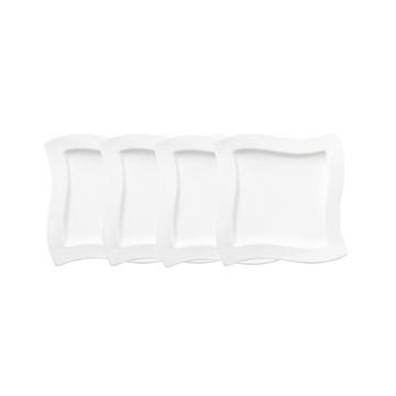 Piatto da colazione quadrato Set 4pz NewWave