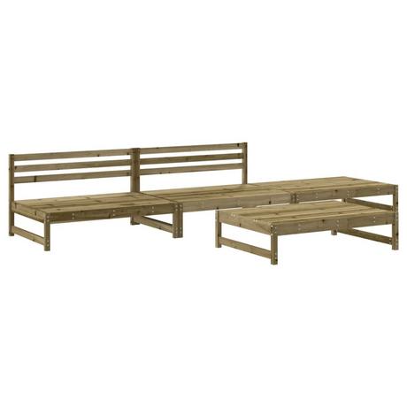 VidaXL set salotto da giardino Legno di pino impregnato  