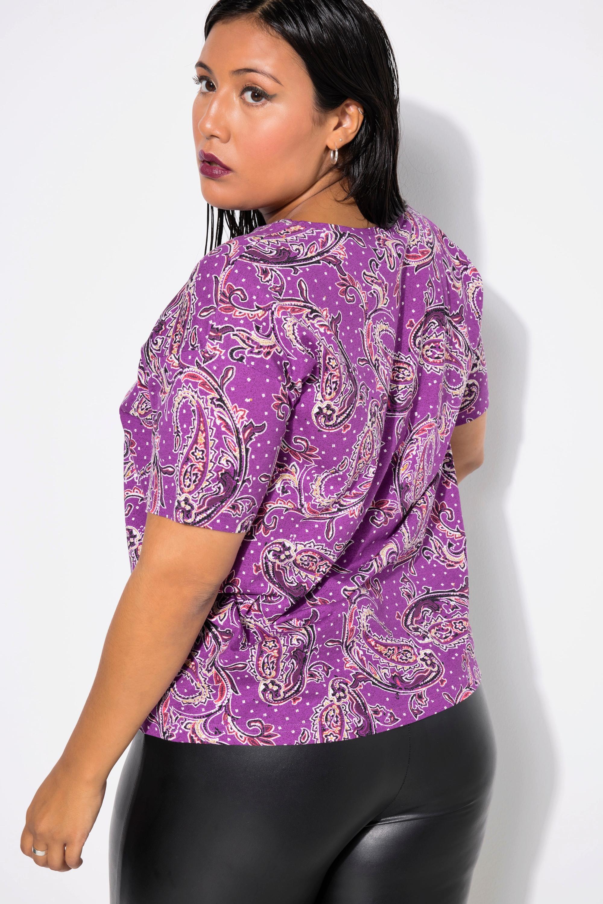 Studio Untold  T-shirt dal taglio oversize con stampa Paisley 