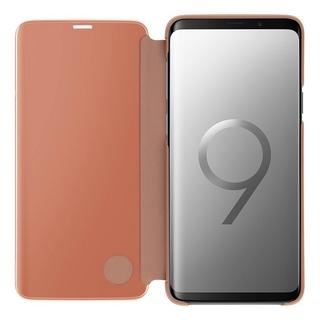 SAMSUNG  Custodia Clear View Galaxy S9 Plus Rosa 