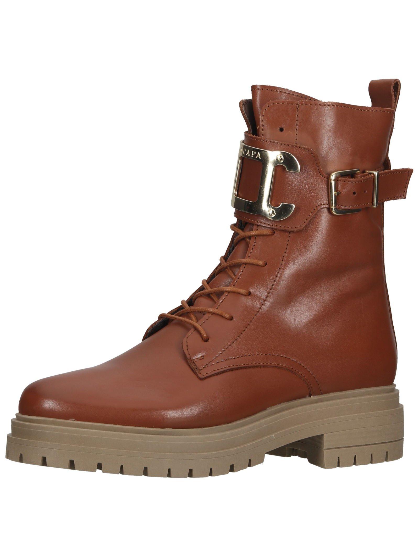 Image of Stiefelette Damen Cognac 37
