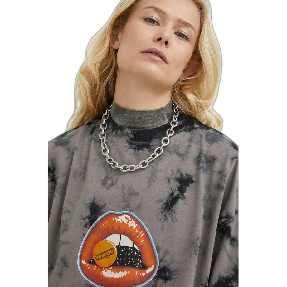 Wrangler Girlfriend T-Shirt Stampata  