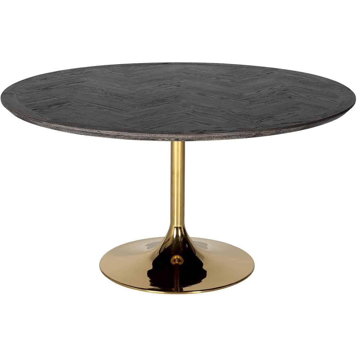 Image of Esstisch Blackbone gold 140 Esstisch Blackbone gold 140
