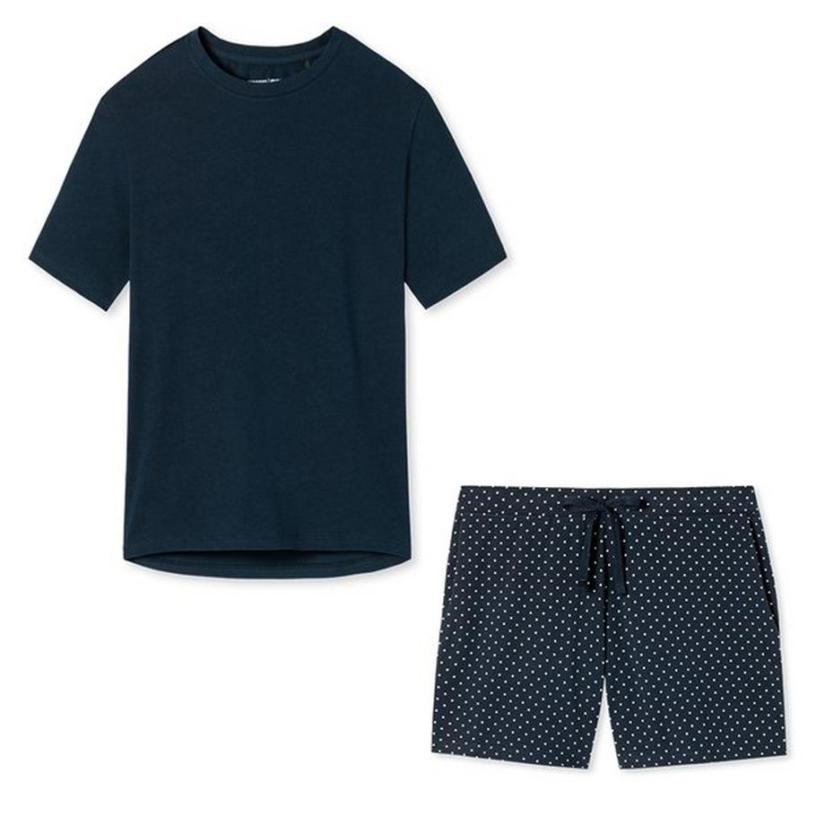 Schiesser Organic Cotton Pyjama Manches Courtes  