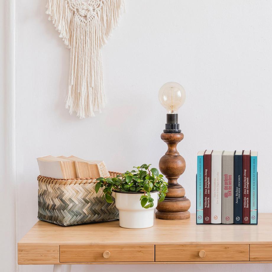 Northix  Buchstütze aus Metall - 2er-Set 