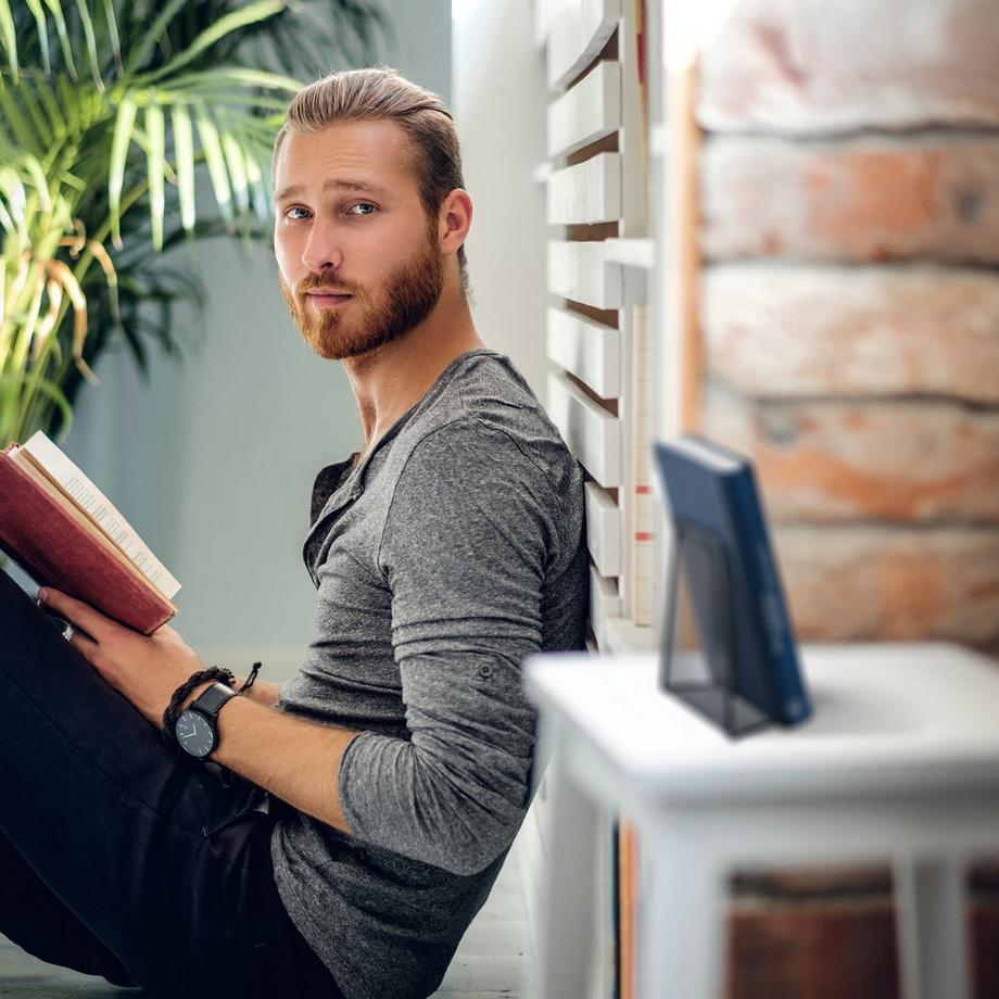 Northix  Buchstütze aus Metall - 2er-Set 