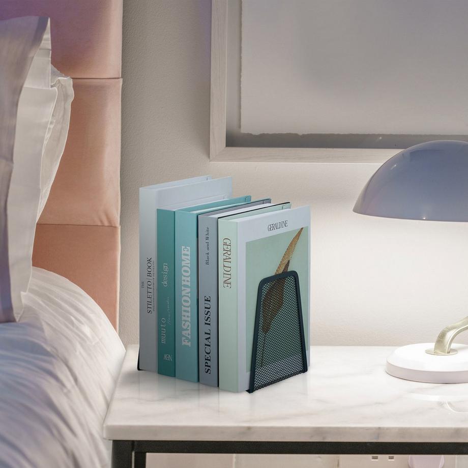 Northix  Buchstütze aus Metall - 2er-Set 