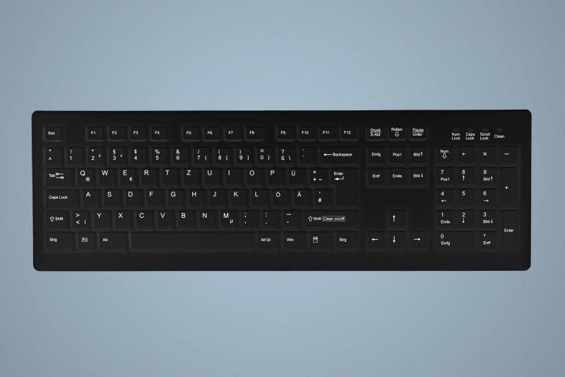 Image of Active Key Active Key AK-C8100F Tastatur USB Schweiz Schwarz