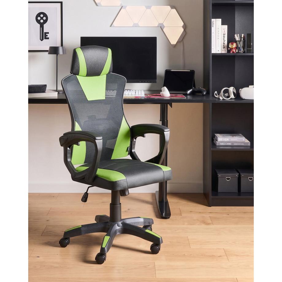 Beliani Bürostuhl aus Kunstleder  IGNIS  