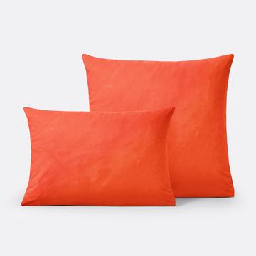 Taie d'oreiller enfant unie coton