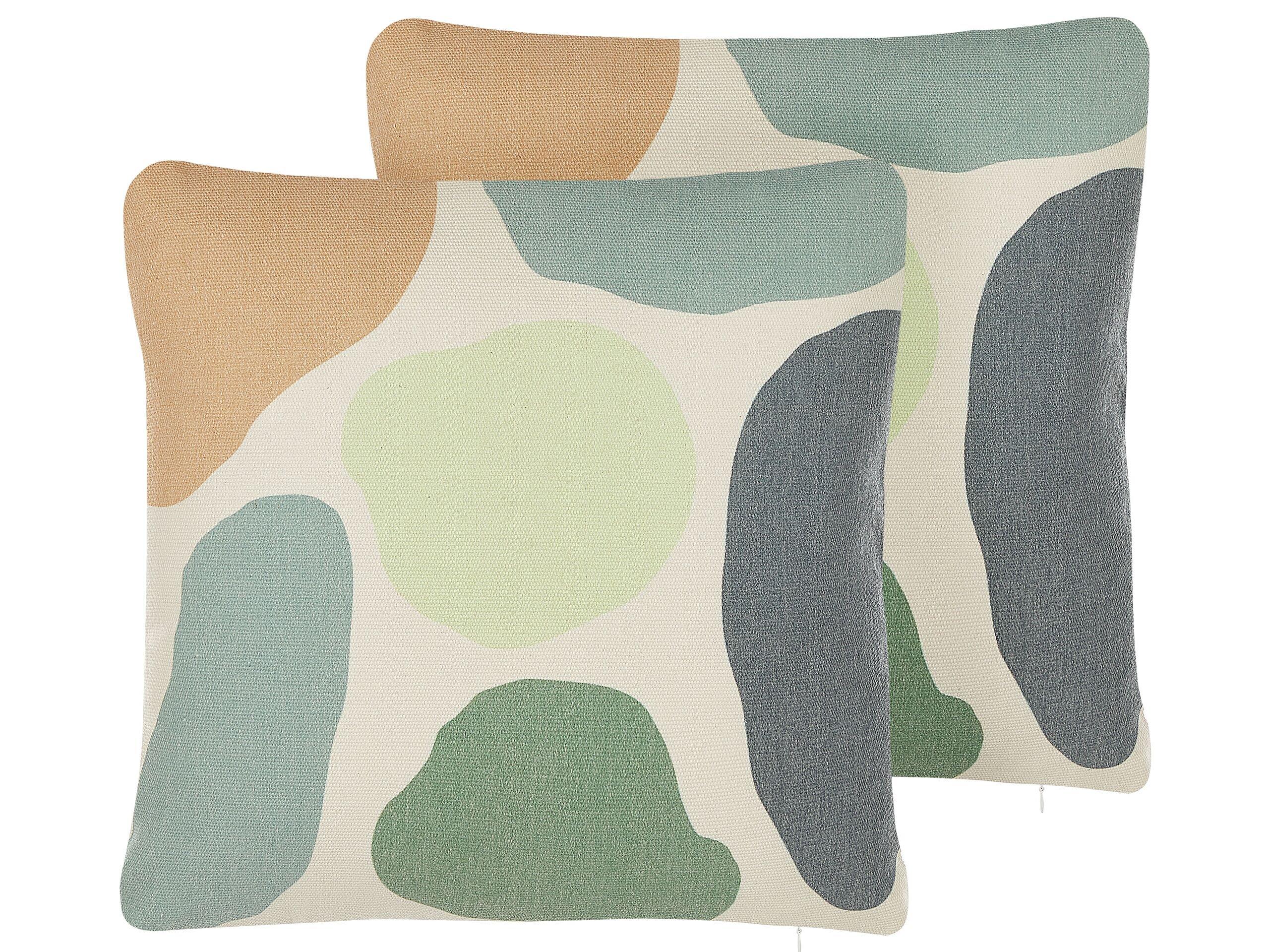 Image of Kissen 2er Set aus Polyester Modern CRINUM Kissen 2er Set aus Polyester Modern CRINUM