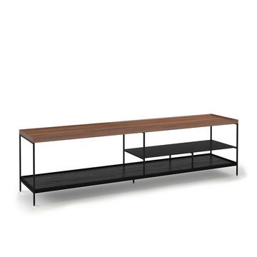 TV-Möbel in Walnussfurnier