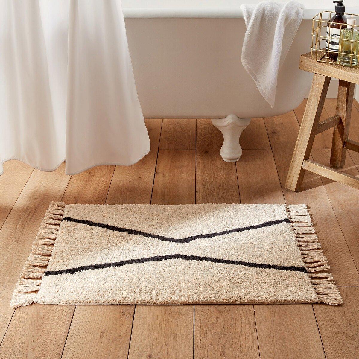 La Redoute Intérieurs Getufteter Badezimmerteppich Negara  