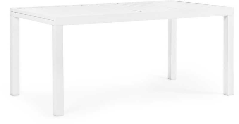 mutoni Table de jardin Hilde extensible 160-240x90 LD30 blanc  