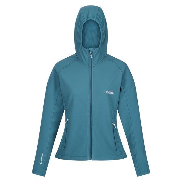Image of Softshelljacke Damen Blau Bunt 36