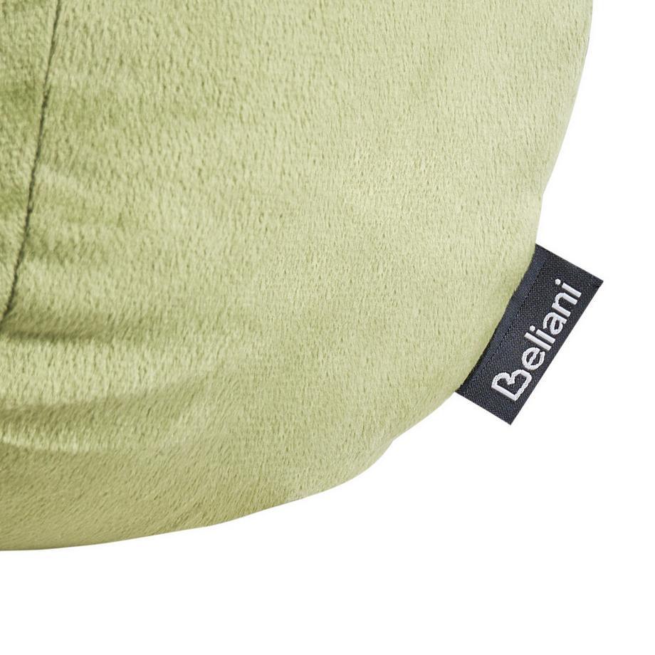 Beliani Dekokissen 2er Set aus Samtstoff  SALVIA  