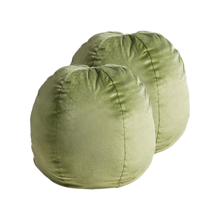 Dekokissen 2er Set aus Samtstoff  SALVIA