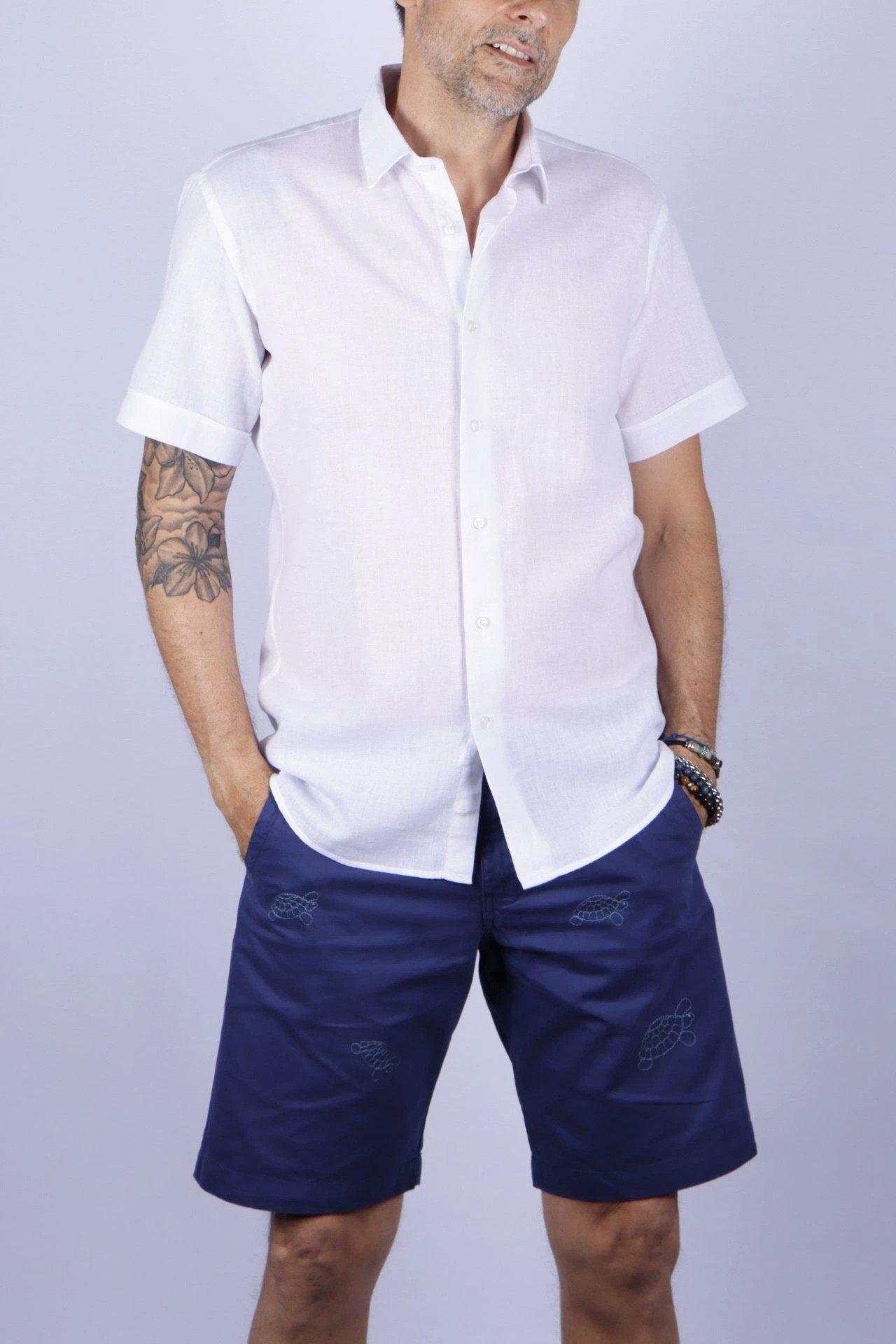 Image of Pariser Hemd Herren Weiss XL