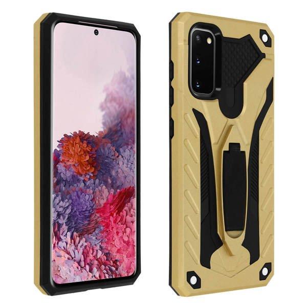 Image of Hybrid Hülle Galaxy S20 Gold